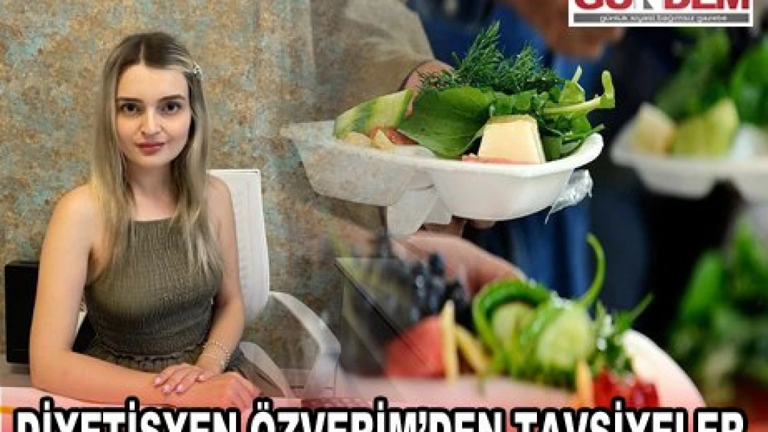 Diyetisyen Özverim'den serinlemek için doğal içecek tarifi