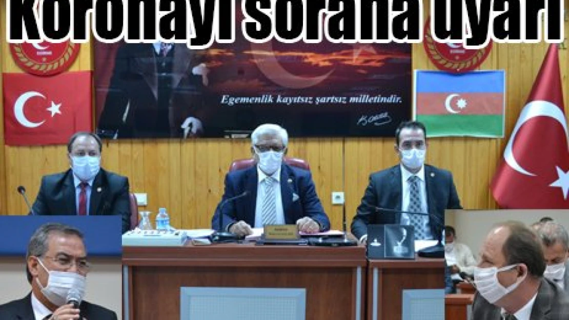 Koronayı sorana uyarı