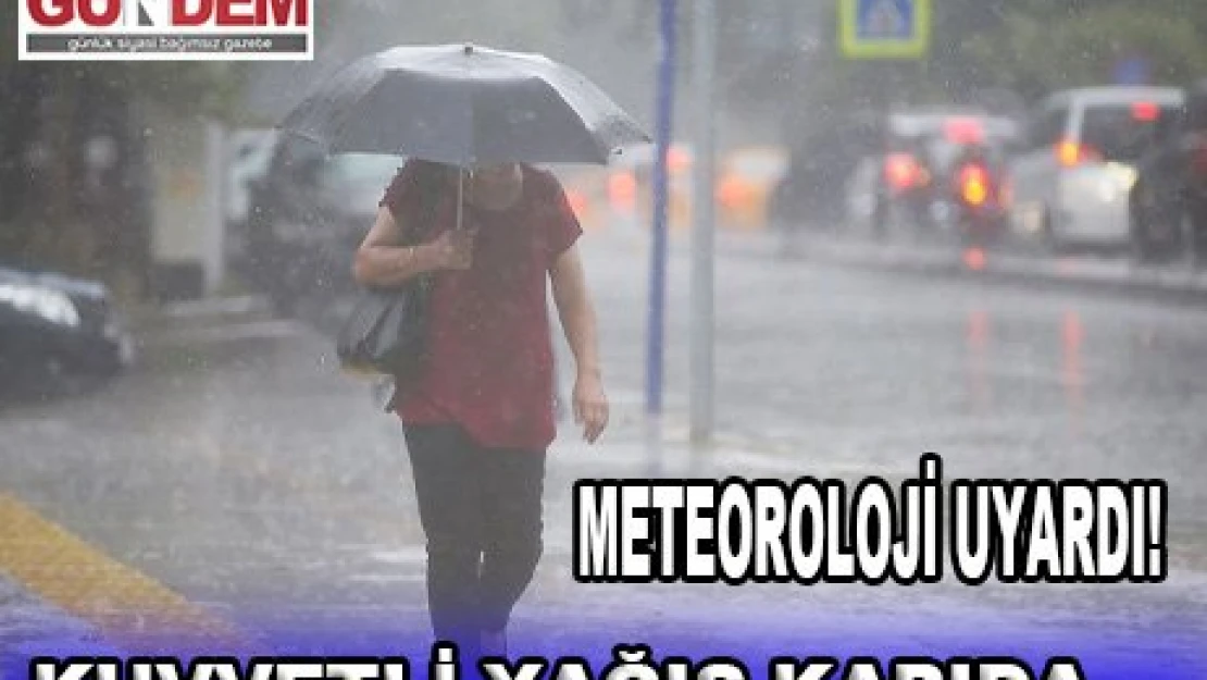 Meteoroloji uyardı!