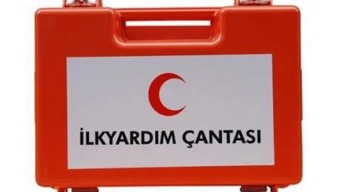 İlk yardım seti varmış