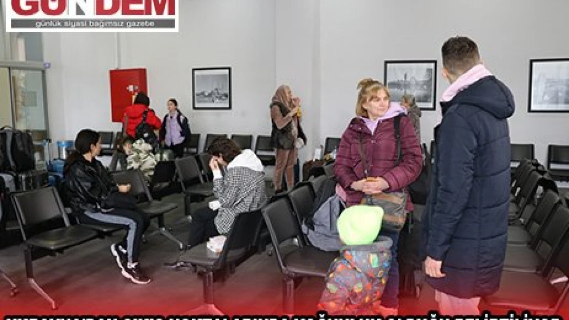 Ukrayna'dan çıkış noktalarında yoğunluk olduğu belirtiliyor