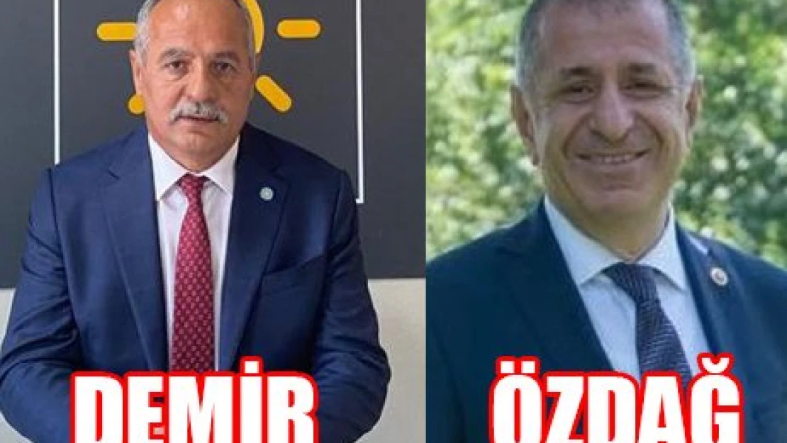 Demir'den Özdağ'a sert tepki