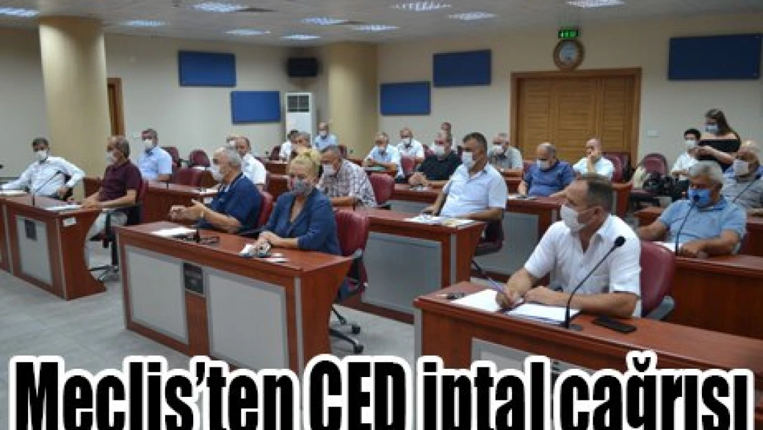 Meclis'ten ÇED iptal çağrısı