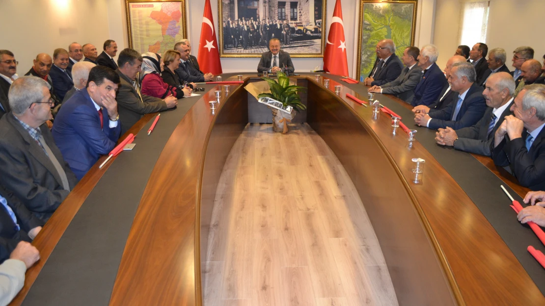 Muhtarlara Erdoğan sürprizi