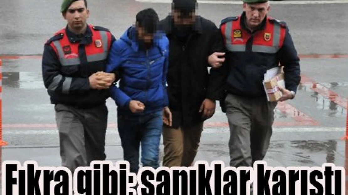 Fıkra gibi sanıklar karıştı