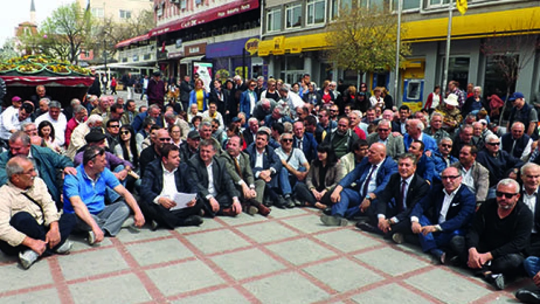 CHP'den oturma eylemi