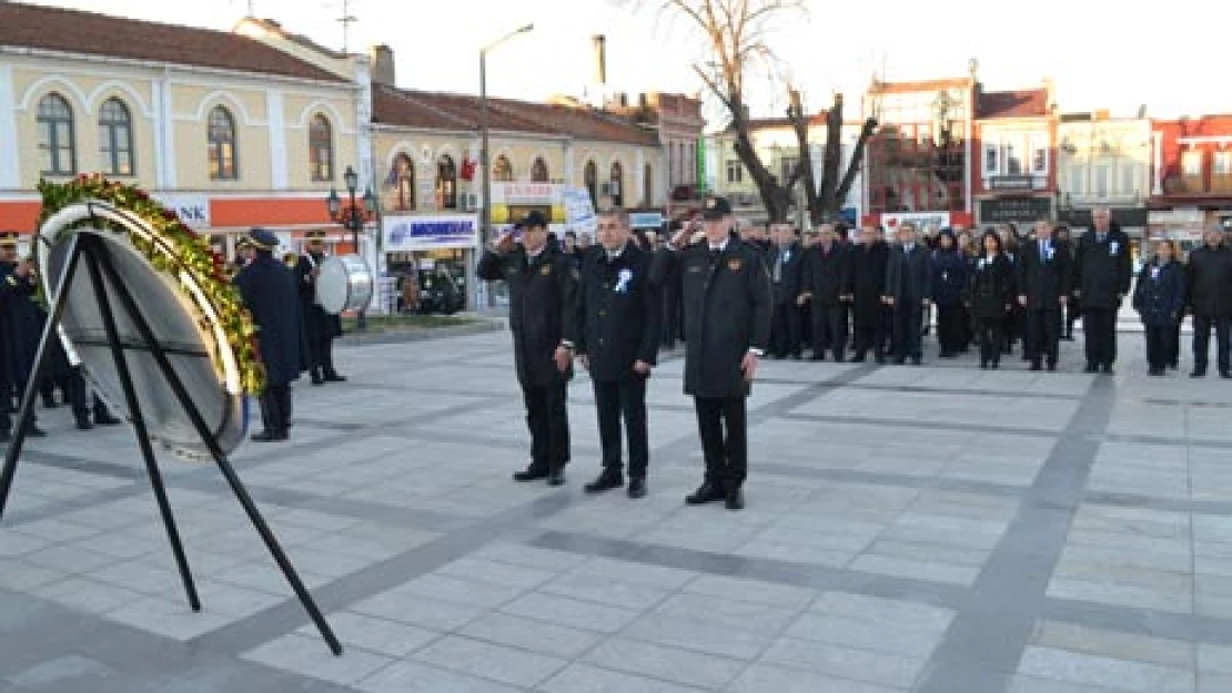 Tören için Edirne'ye geldiler