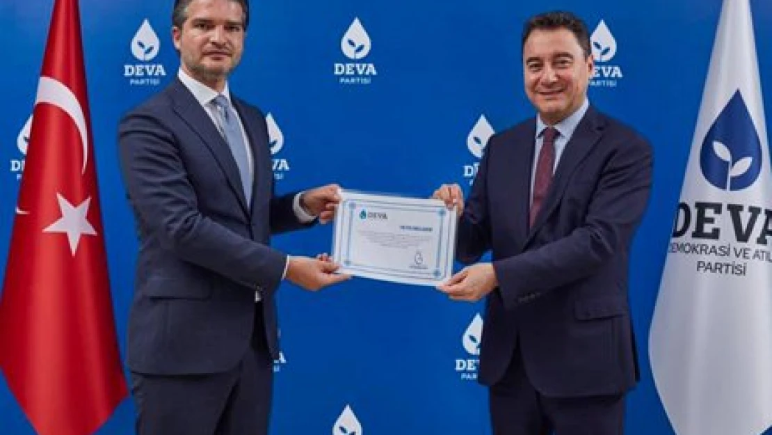 DEVA'nın il başkanı Kerem Arda