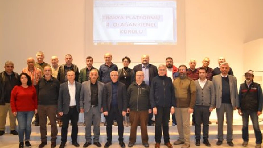 Trakya Platformu'ndan termik açıklaması