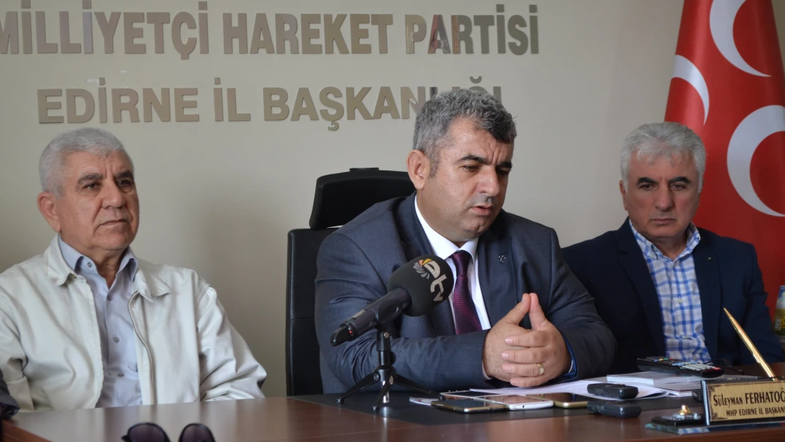 MHP'de 'Sedefçi' sesleri