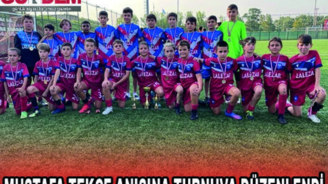  MUSTAFA TEKÇE ANISINA TURNUVA DÜZENLENDİ