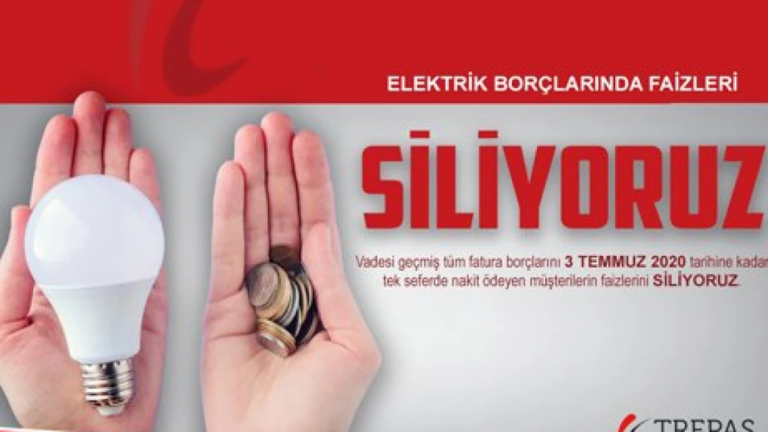 Elektrik borçlarında faiz affı