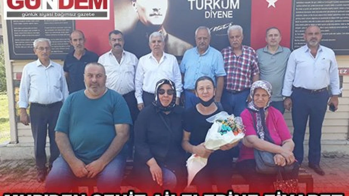  MHP'den şehit ailelerine ziyaret 