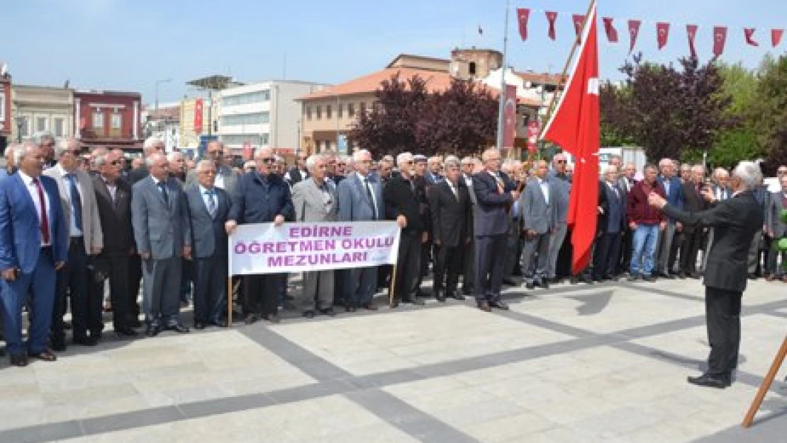 35 yıl sonra Edirne'de buluştular