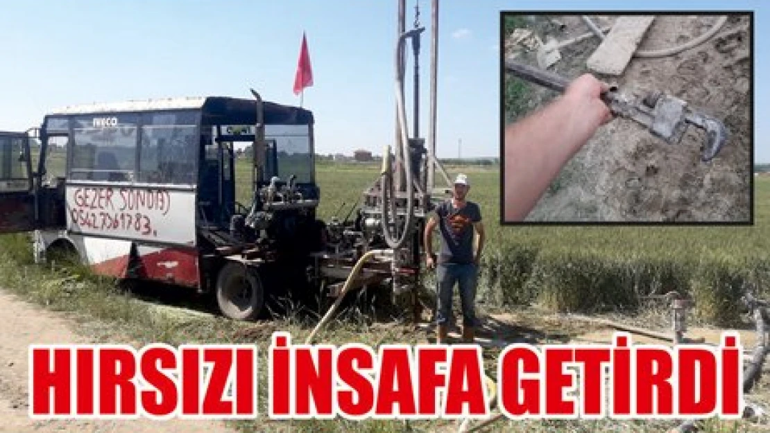 HIRSIZI İNSAFA GETİRDİ