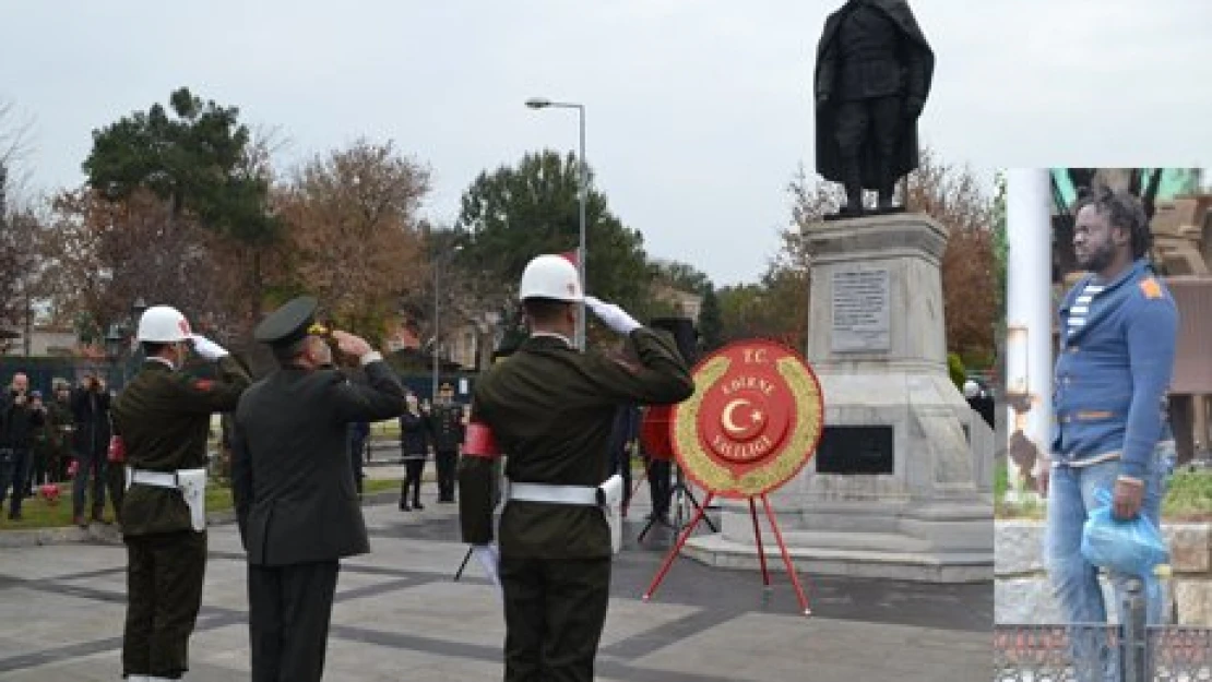 O da saygıda kusur etmedi