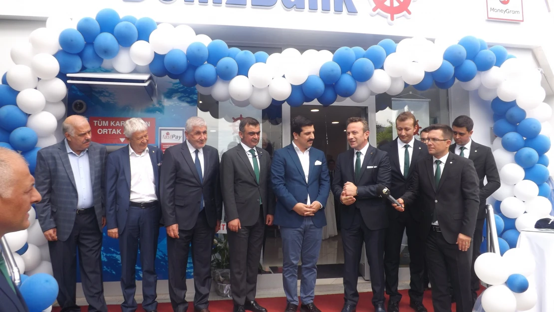 Lalapaşa'da ilk özel banka Denizbank