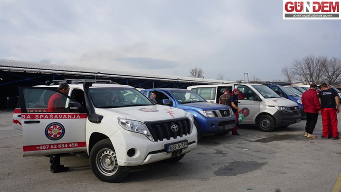 Hatay'da arama kurtarma çalışmalarına katılan Bosna Hersek ekibi ülkeden ayrıldı