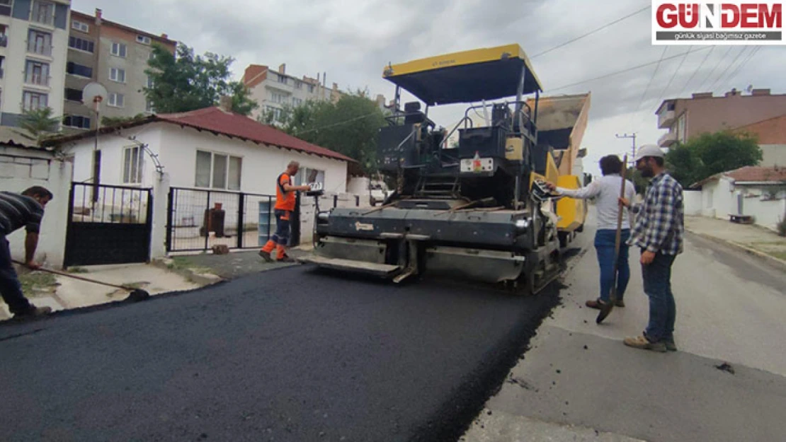 Havsa'da altyapı ve yol çalışmaları sürüyor