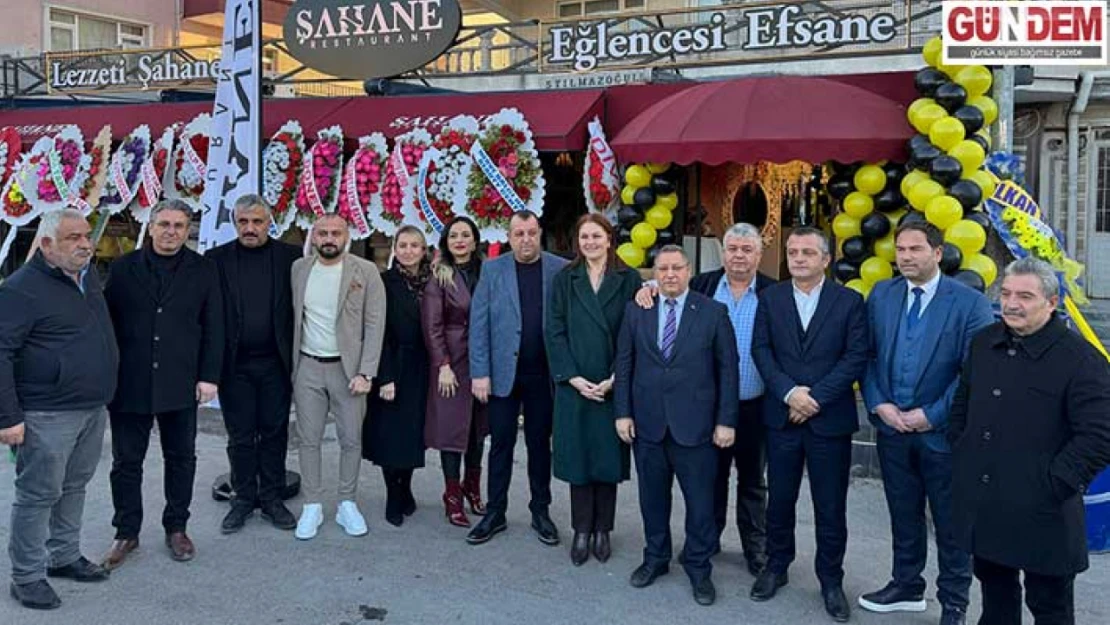 İba, Restaurant Açılışına Katıldı