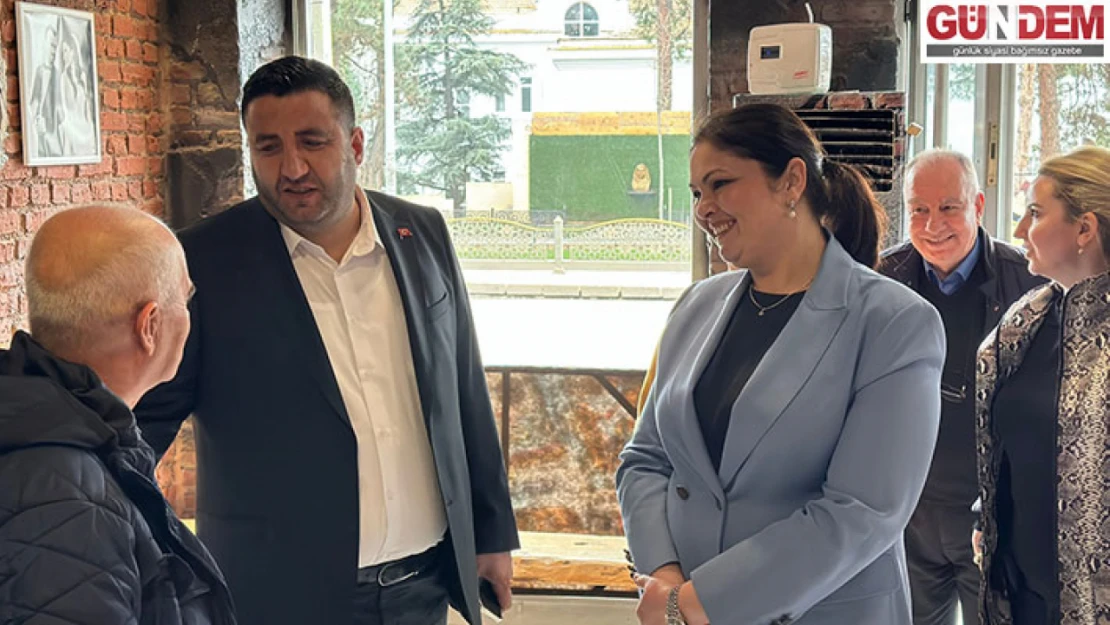İba ve milletvekili aday adayları esnafları ziyaret etti