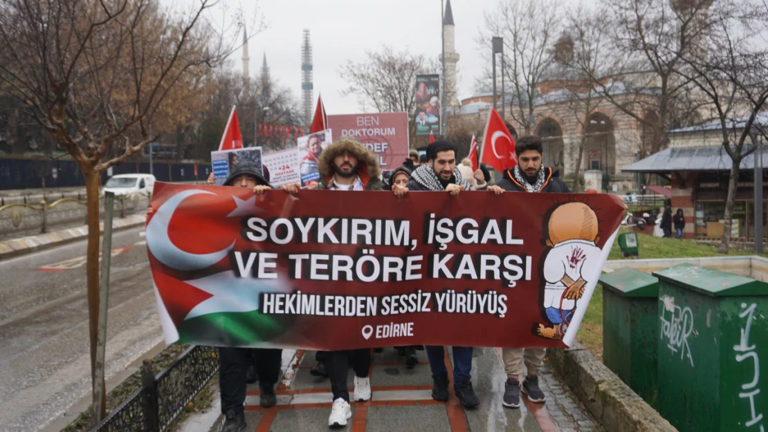 İsrail'in Gazze'ye yönelik saldırıları protesto edildi