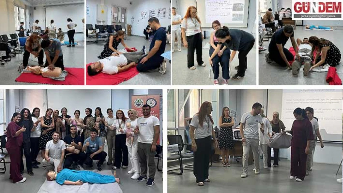 İYEMER'den kurum personeline ilk yardım eğitimi