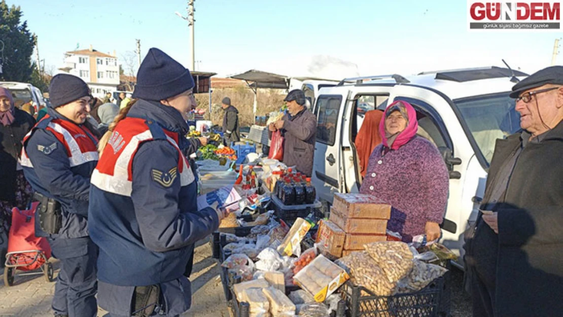 Jandarma ekipleri KADES uygulamasını tanıttı