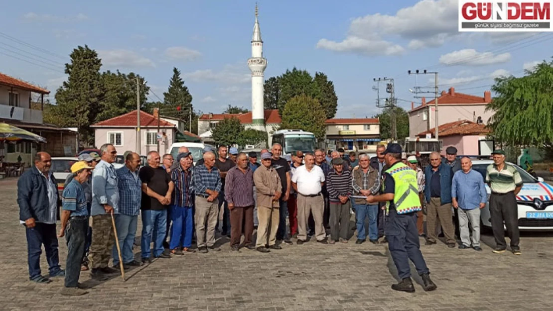 Jandarma ekiplerinin trafik eğitimleri sürüyor