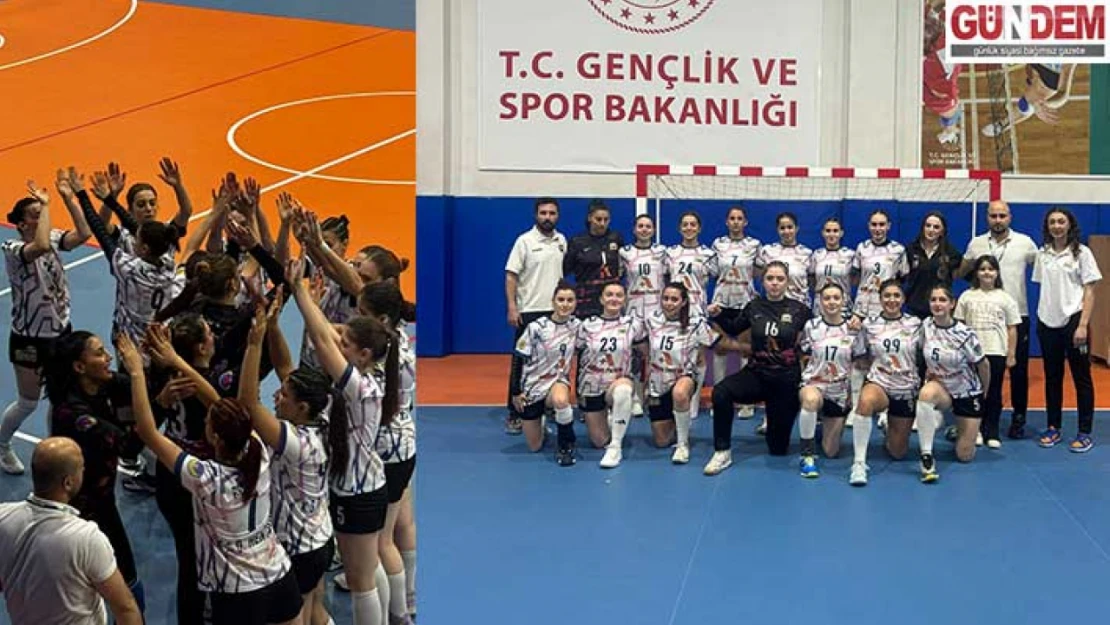 Kadın Hentbol Takımı 1'inci lig yolunda