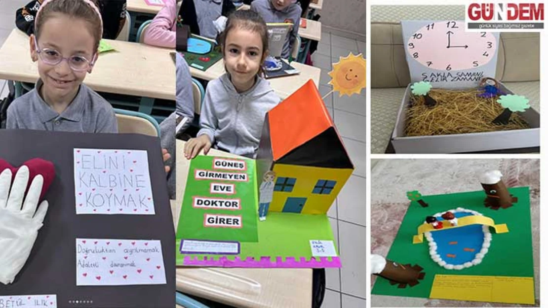 Kadripaşa'da 'Atasözleri ve Deyimleri Maket Anlatımı' Etkinliği