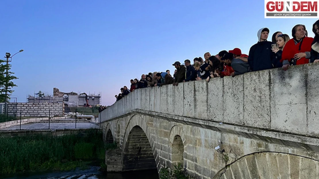 Kakava kutlamalarının son gününde dilekler Tunca Nehri'ne bırakıldı