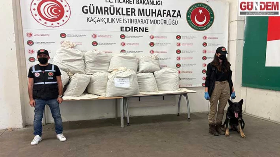 Kapıkule'de 114 Kilo Uyuşturucu Ele Geçirildi