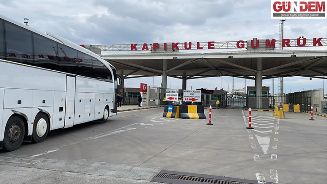 Kapıkule'de yoğunluk yaşandı