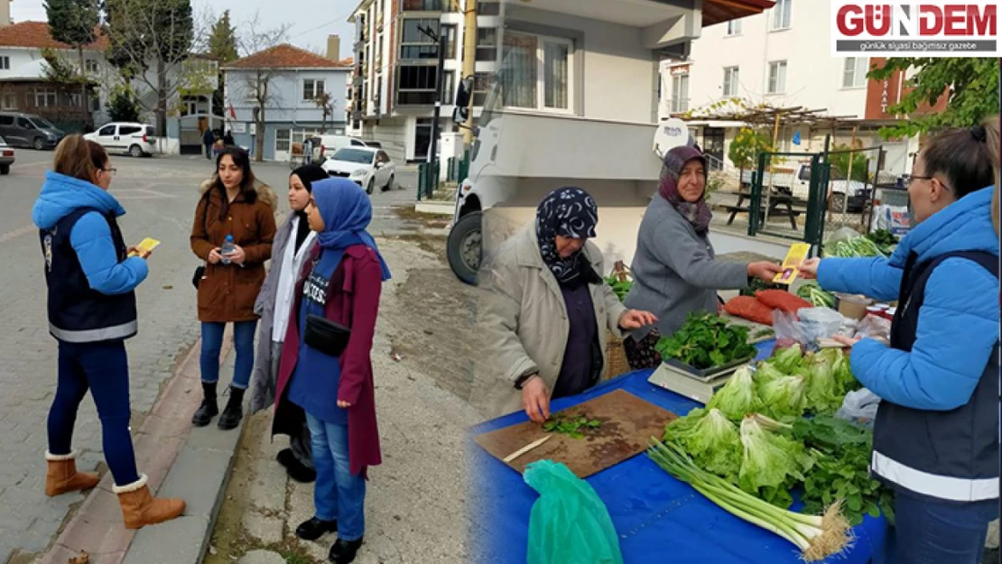 Keşan İlçe Emniyet Müdürlüğü ekipleri broşür dağıtarak farkındalık oluşturdu