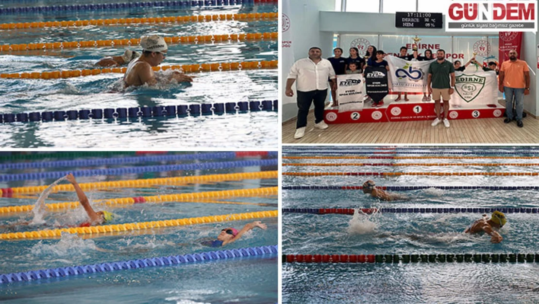 Kırkpınar Yüzme Şampiyonası Edirne'de sona erdi