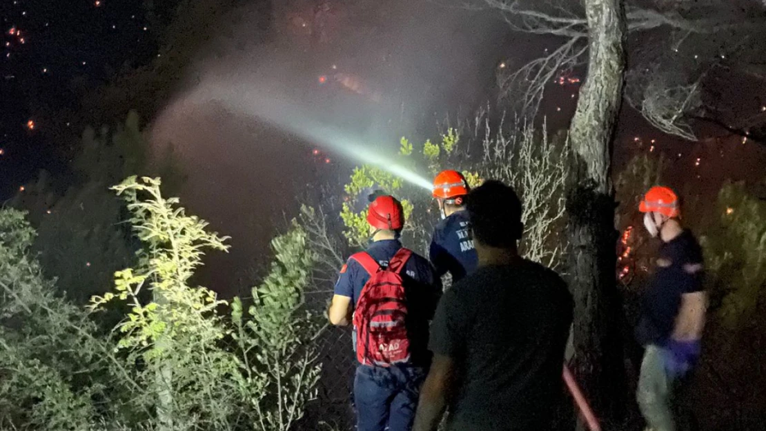 MAG AME SAR'dan Çanakkale yangınlarına destek