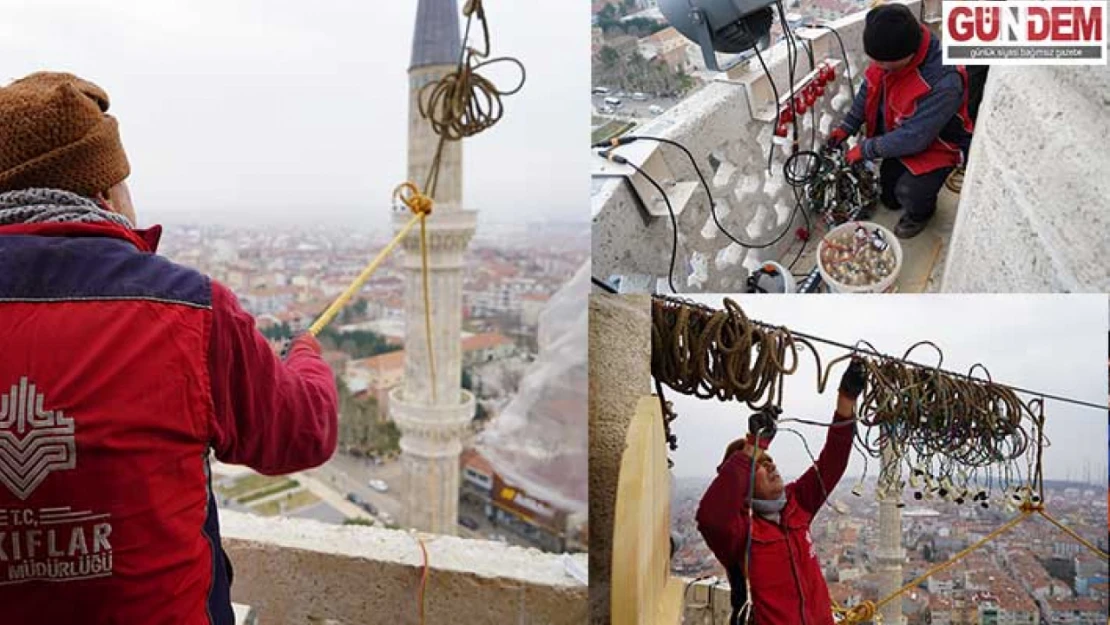 Mahya Geleneği Ramazan'da Yeniden Hayat Buldu