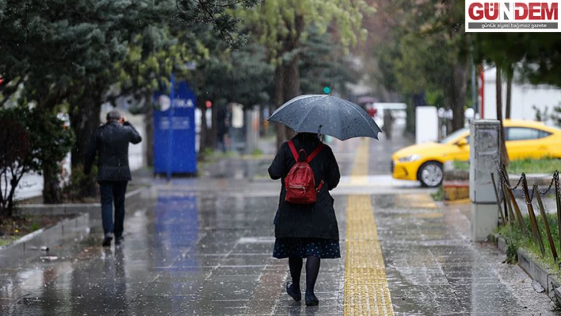 Meteoroloji uyardı: Şiddetli fırtına ve yağışa dikkat