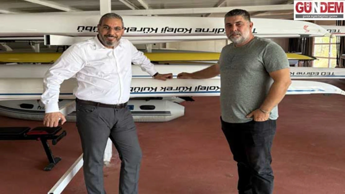 Mumcuoğlu, TED Edirne Koleji Kürek Kulübü antrenör ekibine katıldı
