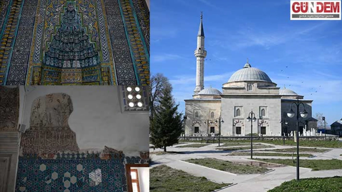 Muradiye Camisi Türk çini sanatının eşsiz örneklerini sunuyor