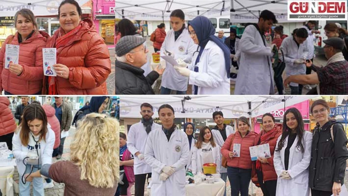 Öğrenciler Dünya Diyabet Günü'ne dikkat çekti