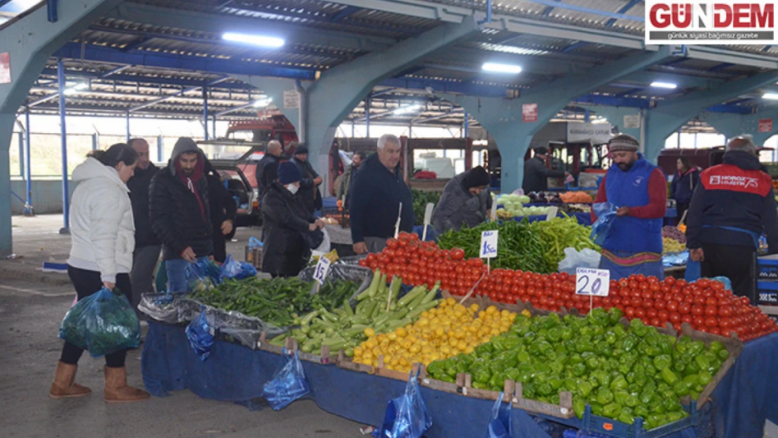 Olumsuz Hava Şartları Nedeniyle Pazartesi Pazarı Boş Kaldı