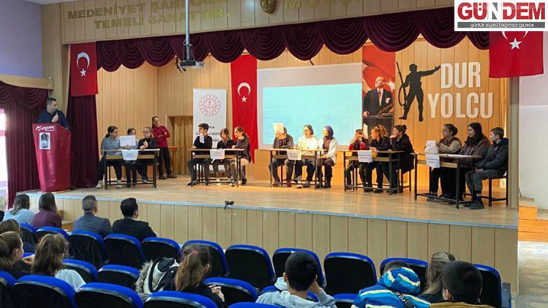 Ortaokullar arası bilgi yarışması düzenlendi