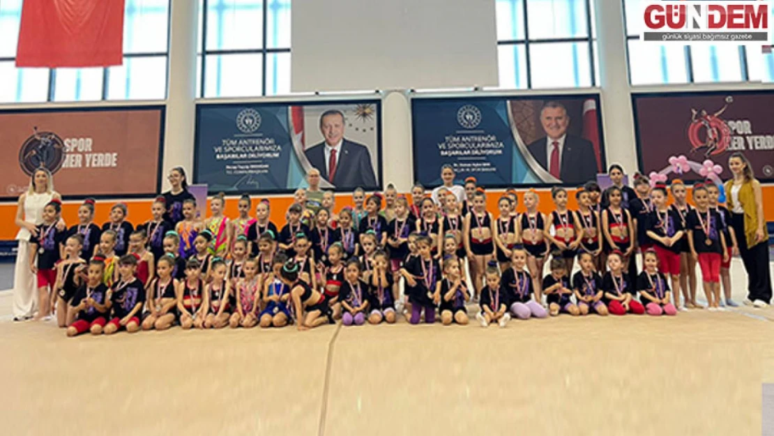 Pera Cimnastik Spor Kulübü yıl sonu etkinliği düzenledi