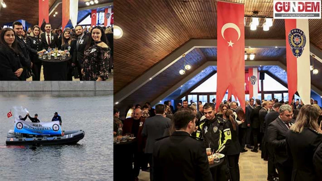Polis Teşkilatı'nın 180. kuruluş yıl dönümü resepsiyonla kutlandı