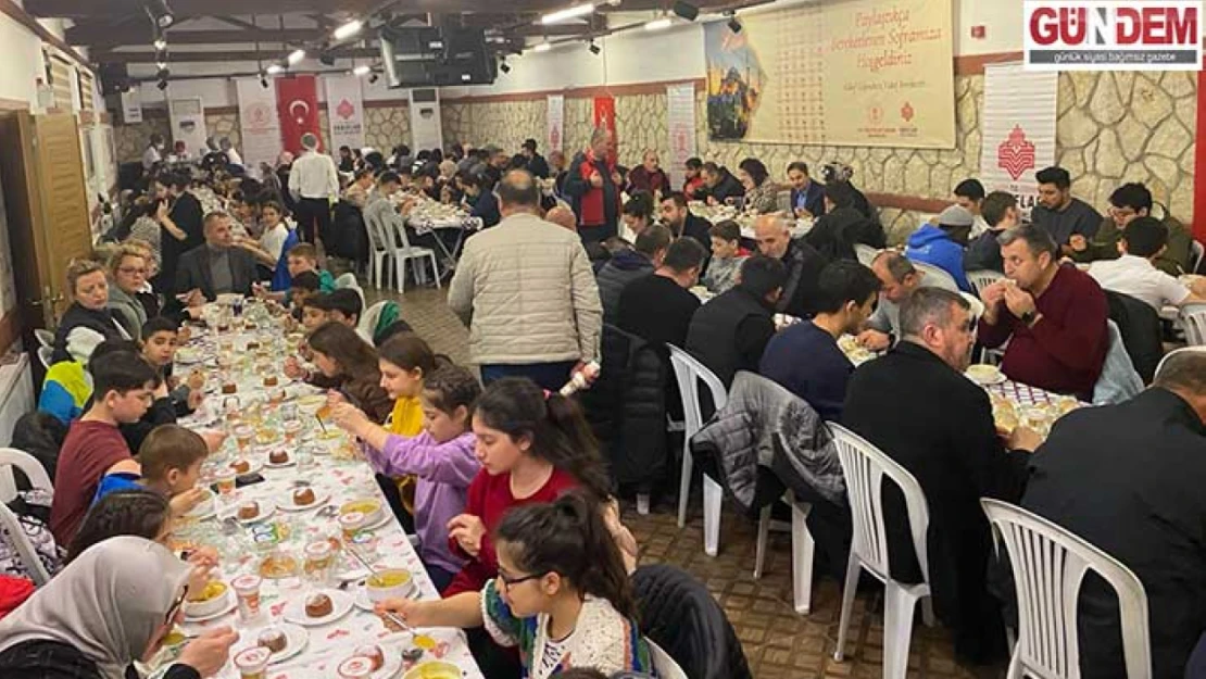 Ramazan ayı boyunca çeşitli noktalarda iftar sofraları kurulacak