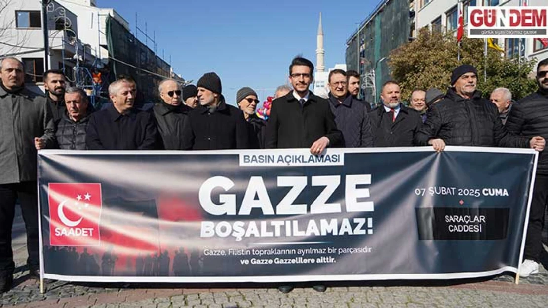 Saadet'ten Trump Protestosu