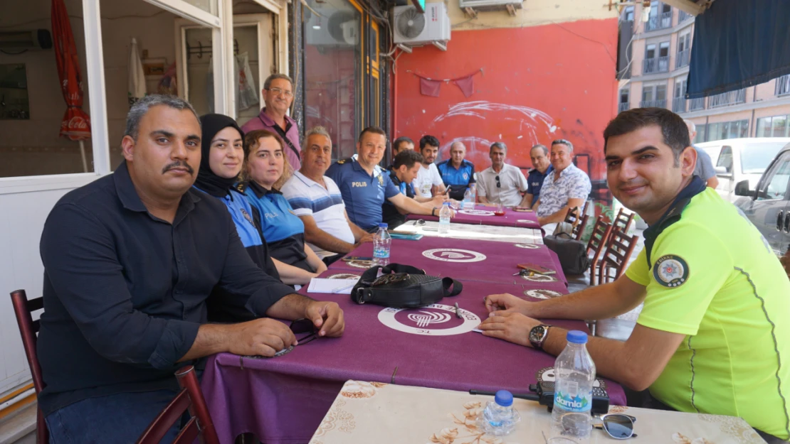 Sabuni Mahallesi'nde huzur ve güven toplantısı