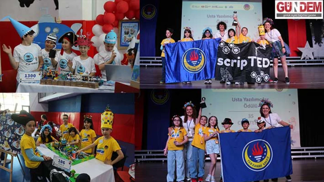TED Edirne Koleji'nde 'First Lego League Explore' festivali